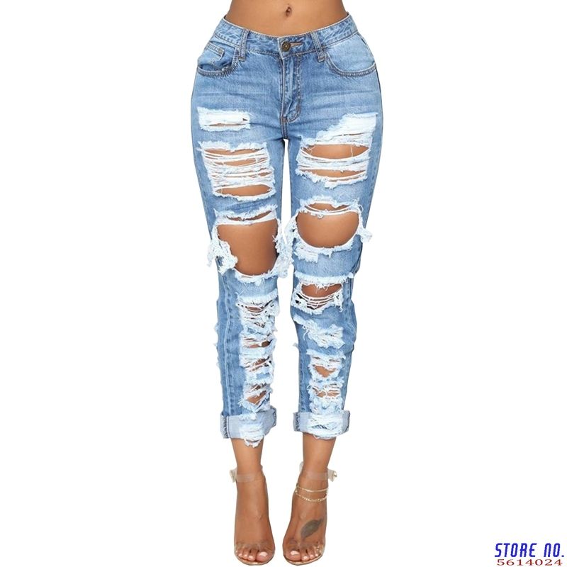 ripped jeggings womens