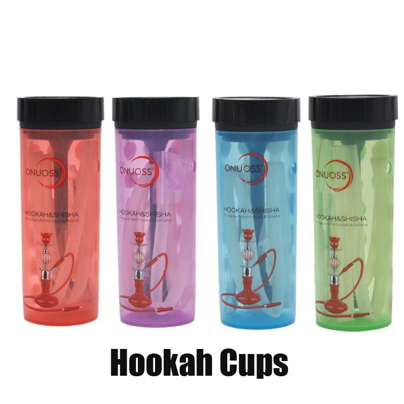 2021 In Stock New Onuoss Colorful Acrylic Chicha Shisha Hookah Cups
