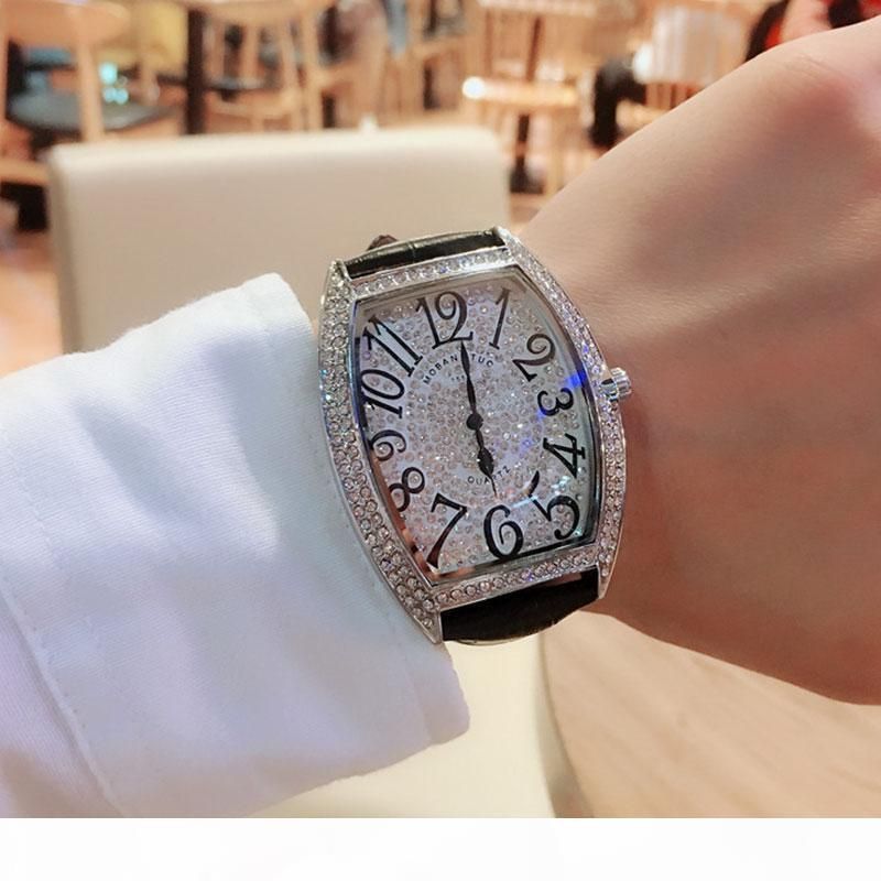 Full Diamond Big Dial Mens Watch Unisex Square Ladies Watch Fashion Rhinestone Leather Relogio Masculino Women Man Cheap Branded Watches Buy Cheap Watches Online From Chenyanyan2 24 26 Dhgate Com