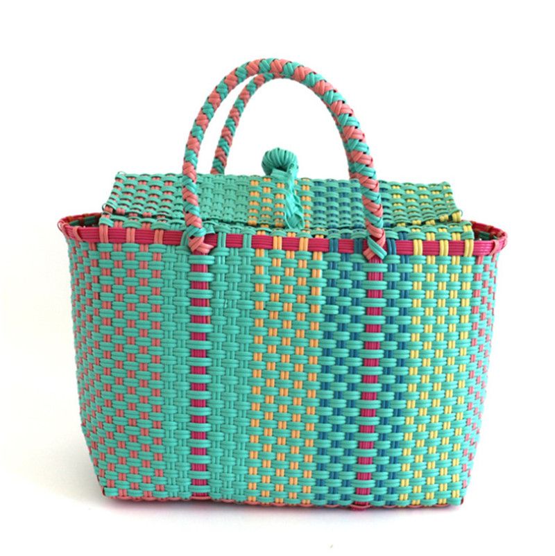 basket weave bolsa