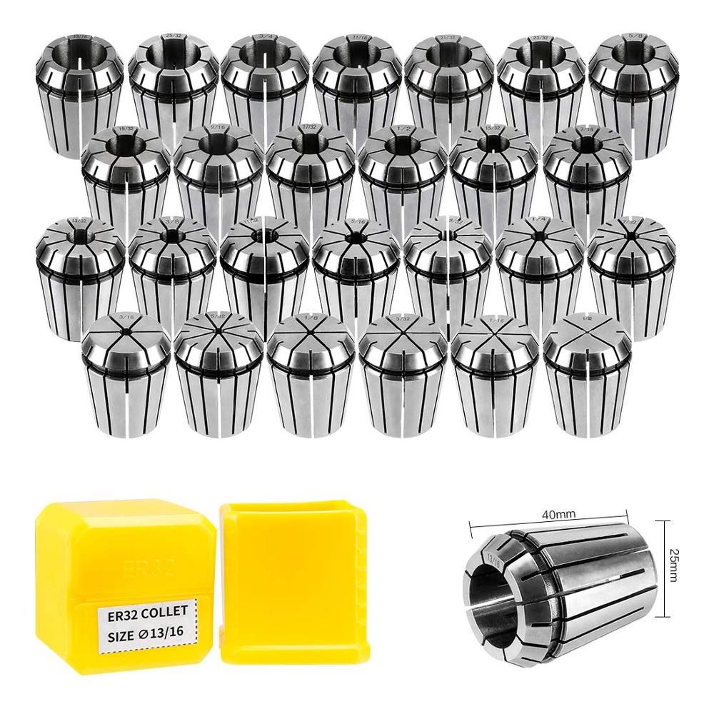 1pcs ER32 12 mm precision collet for CNC milling lathe tool and spindle motor