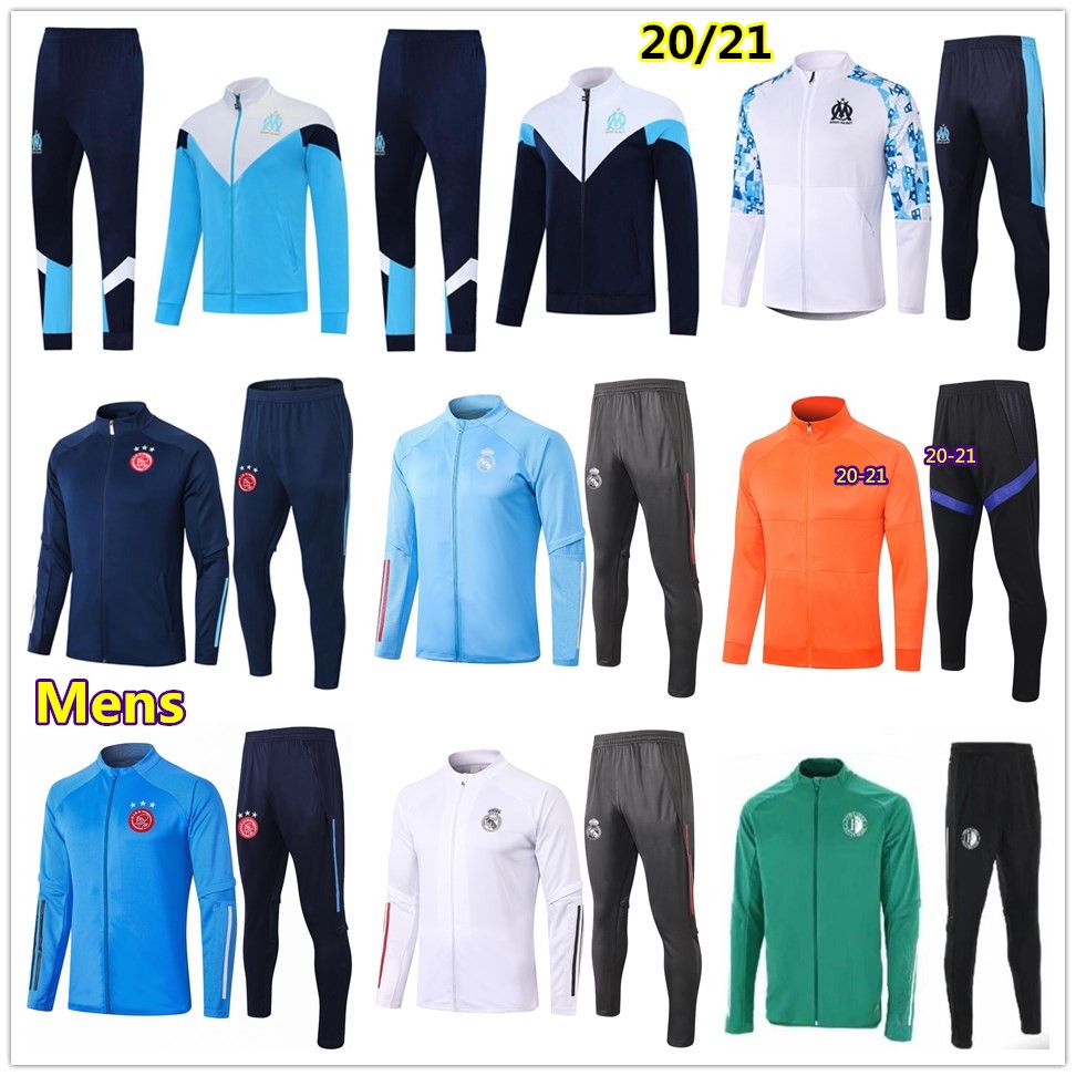 Compre Chaqueta De Fútbol Hombre De Marseille Netherlands 20 21 Ajax Real  Madrid Feyenoord Chaquetas De Fútbol Chaqueta Con Cremallera Chándales 2020  2021 Soccer Jacket Chandal Futbol A 19,1 € Del Topjerseys666 | DHgate.Com