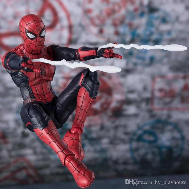 action figures of spiderman