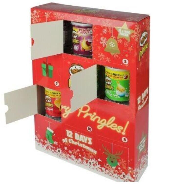 Wholesale Chewing Gum Food Retail Paper Display Boxes Chocolate Advent 