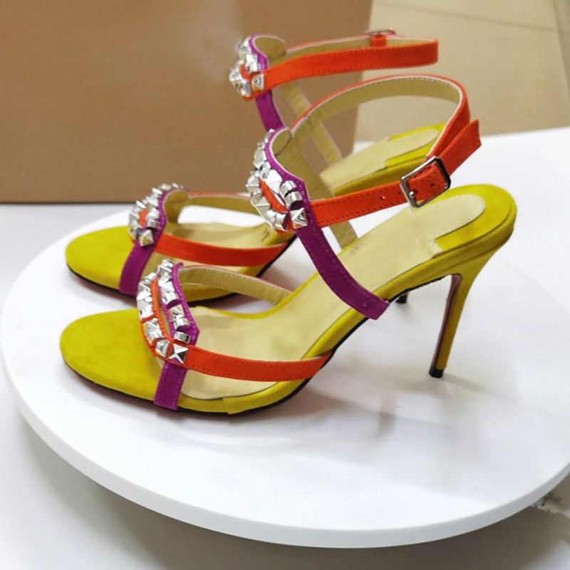 colorful stilettos
