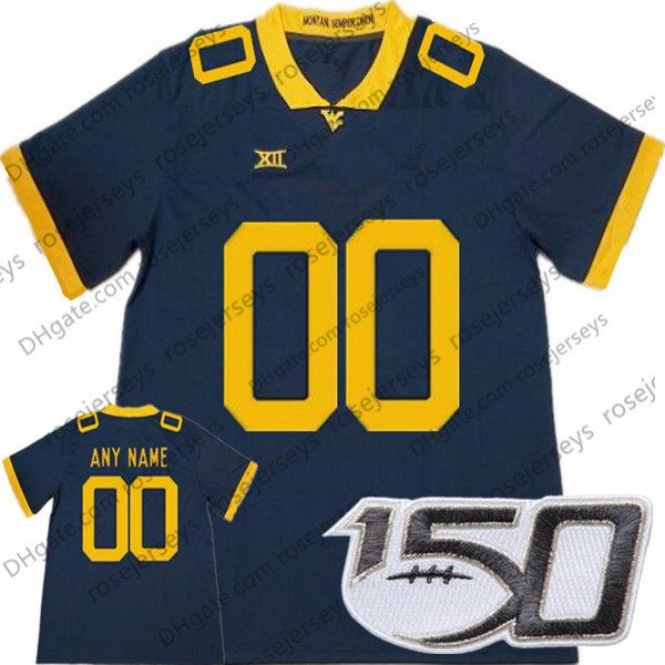 custom wvu football jersey