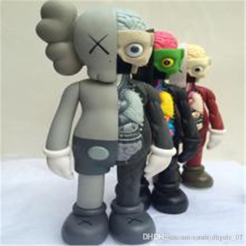 2020 16 Inch KAWS Dissected Companion Original Fake Action Figures Toy