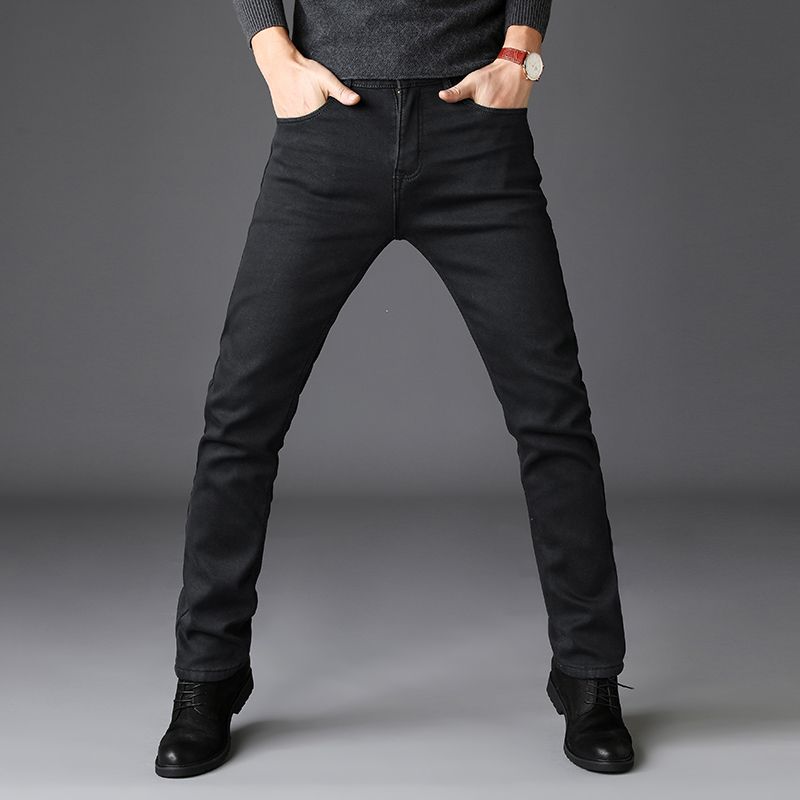 Compra Pantalones Vaqueros Para Hombres 2021 Gris Negro Marcas Pantalones  Hombres Ropa Moda Casual Estilo Clásico Fuerza Elástica Pinza Hombre Barato  | Entrega Rápida Y Calidad | DHgate Spain \u0026 Mexico