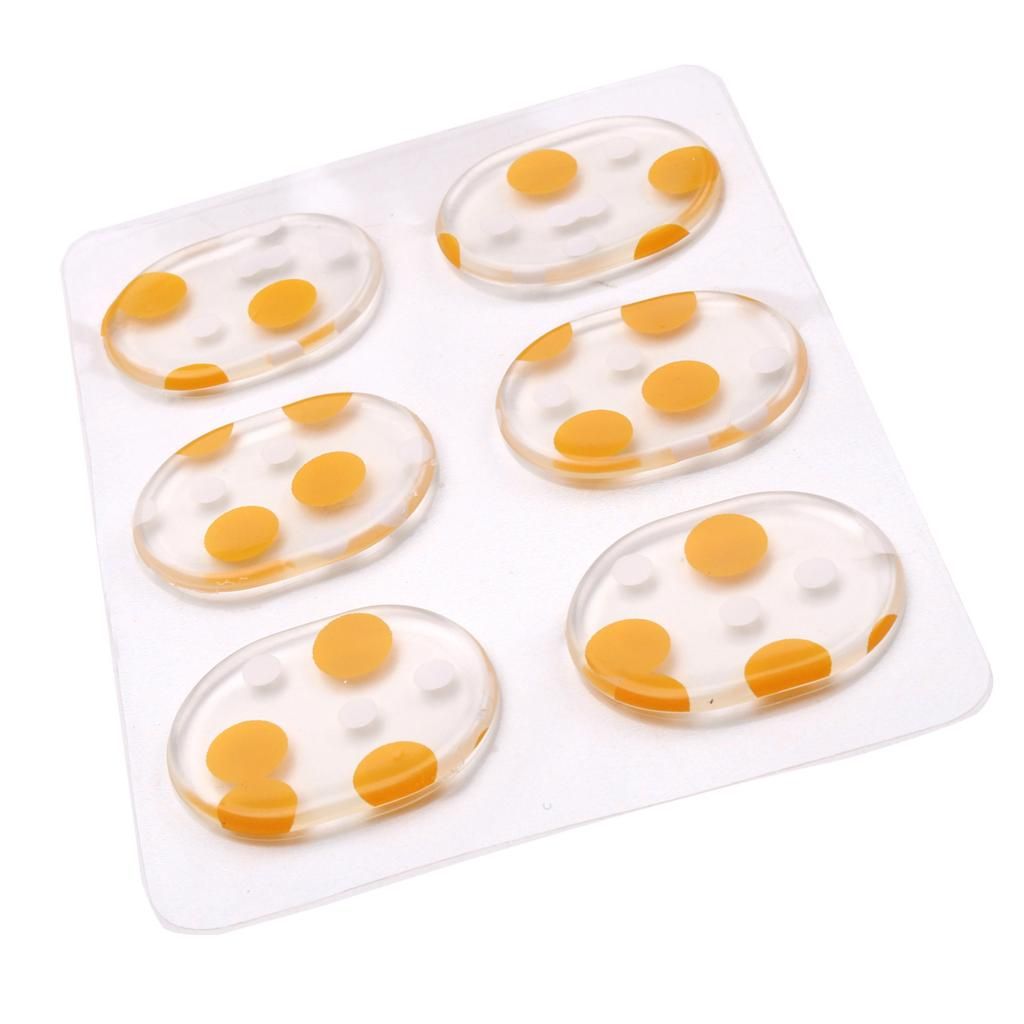 90-piece drum damper gel pad silicone drum muffler soft drum damper gel pads Transparent drum mute pad drum tone control
