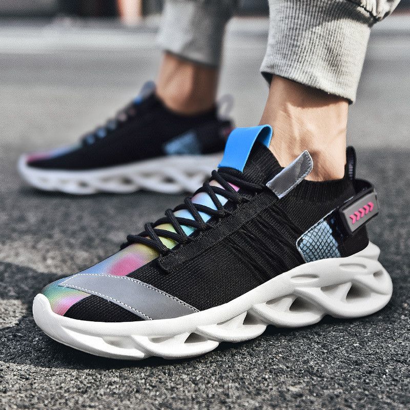 color block sneakers mens