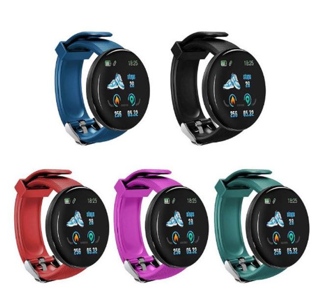 smart watch in circle shape