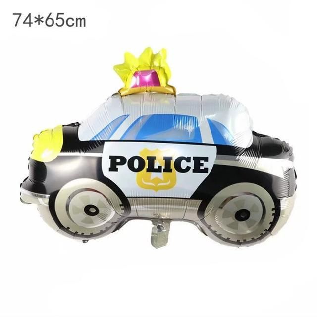 Polizeiauto 74 * 65cm