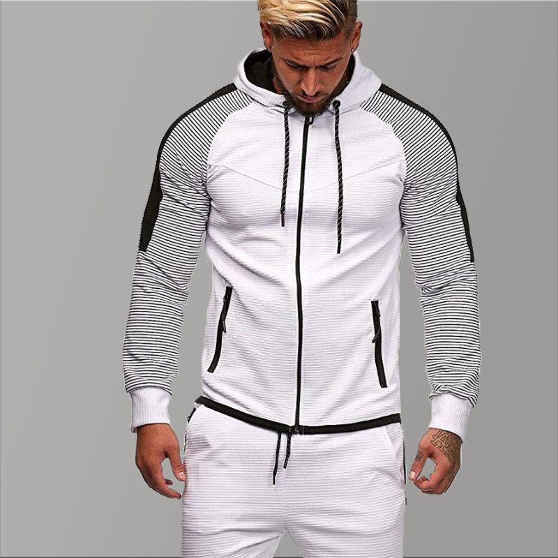 Acquistare Felpe Con Cappuccio Oversize Uomini 2019 Slim Fit Bianco Con  Cappuccio Con Cappuccio Uomo Con Cappuccio Maniche Lunghe Autunno Felpe  Autunno Uomo Zipper Patchwork Piega Felpa Felpa MX200813 Economico |  Consegna