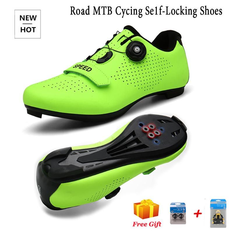 2020 New Cycling Shoes Men Professional MTB Speed Road Bicycle Shoe