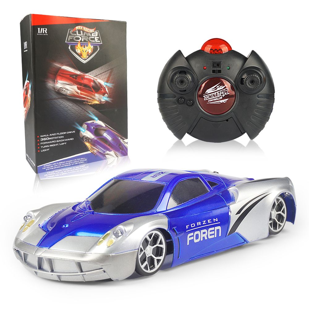 Remote Car Drives On Wall