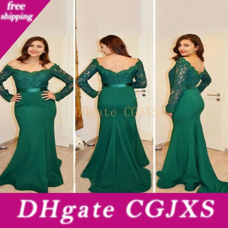 tight emerald green prom dress