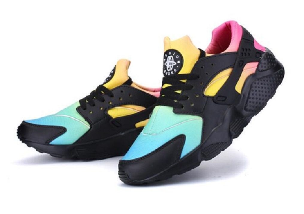 En Remise - Femme Nike Air Huarache Run Mid Noir Promotion | nike Boutique France