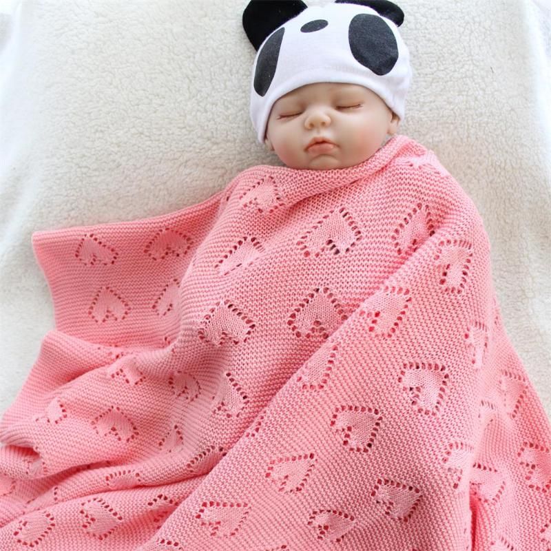 baby girl knitted blanket