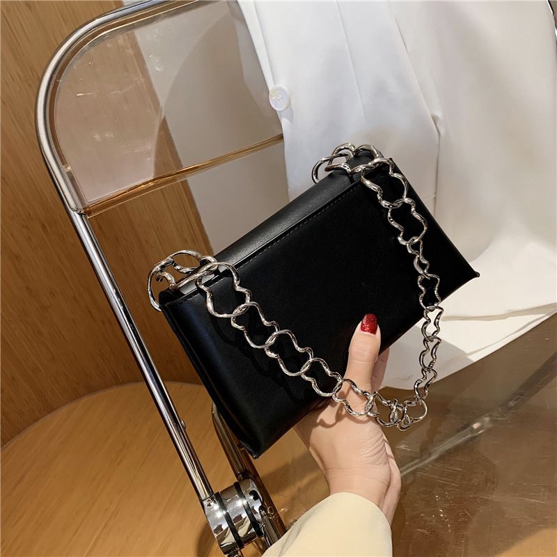 red chain crossbody bag