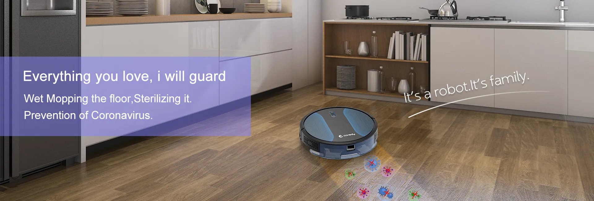 Coredy R650 Robot Aspirador De Polvo Para Pisos Duros Alfombra Barrido