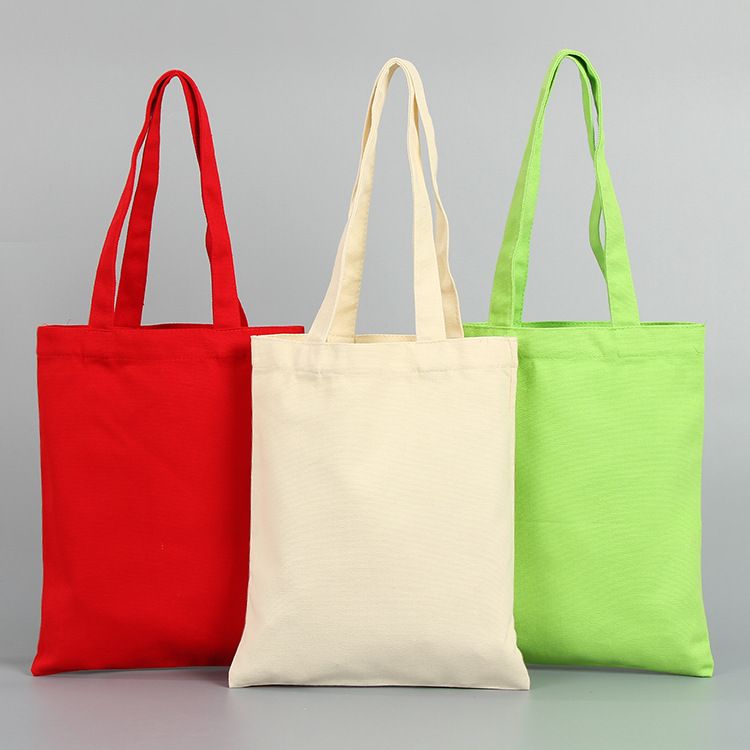 plain fabric bags