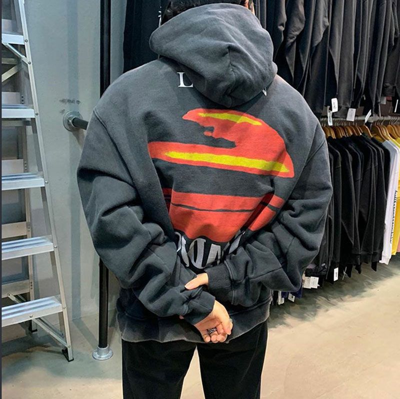 men vintage hoodie