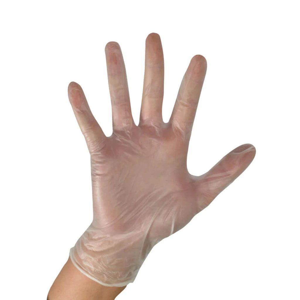 Guantes Desechables De 100 Unidades De Vinilo Transparente Guantes De Látex Sin Polvo Libre Examen Alimentos Seguros Para Uso Guantes, Pequeño, Medio, Grande De 0,14 € | DHgate