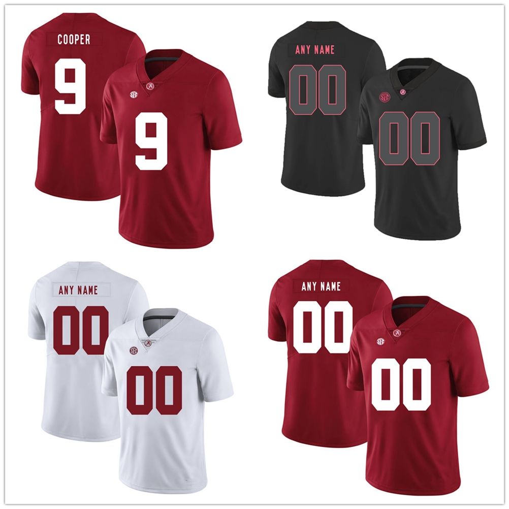 2021 Custom Alabama Crimson Tide Stitched Jersey Patrick Surtain II