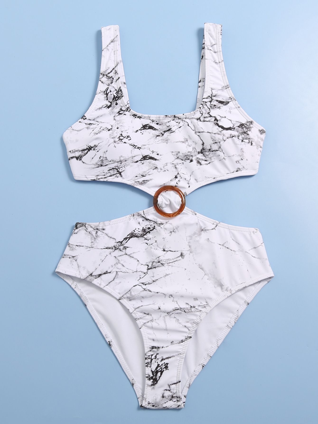 marble swimsuit
