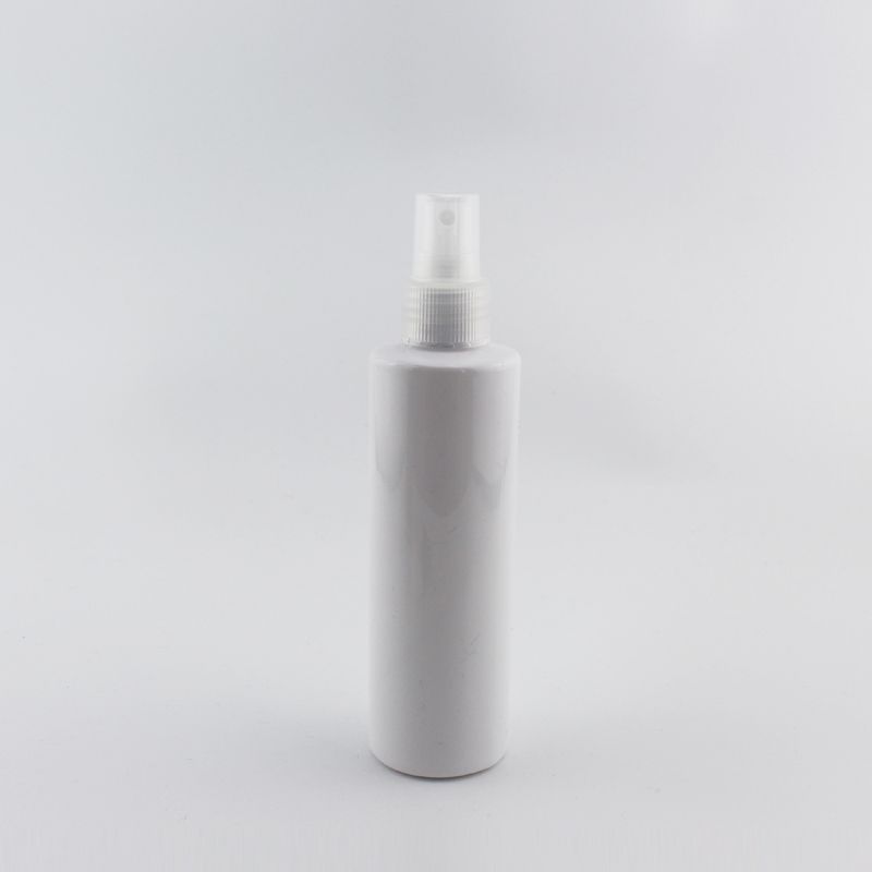 200ml White Bottle Clear PET