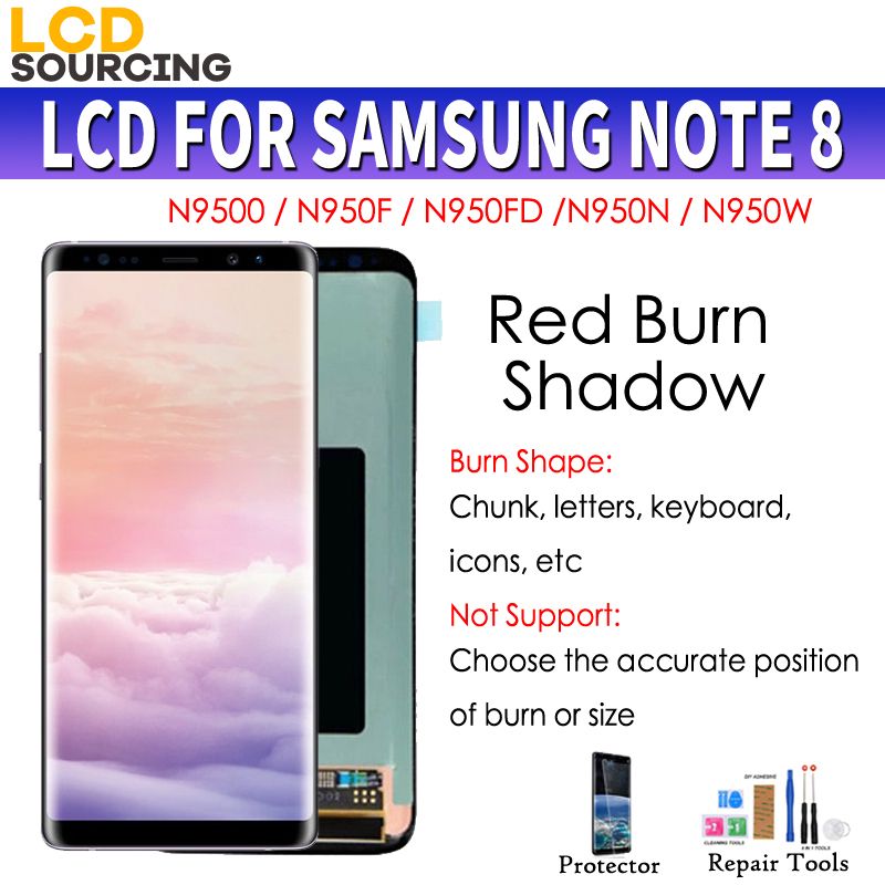 burned lcd module in stock