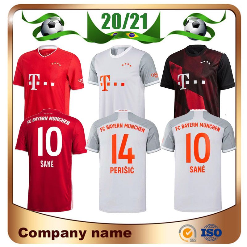 2020 20/21 Bayern Munich SANE MULLER Soccer Jersey 2020 ...