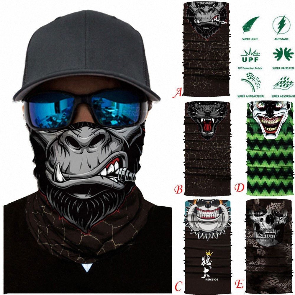 3D Animal Scarf Neck Warmer Face Mask Balaclava Bandana Skiing Cycling Snowboard 