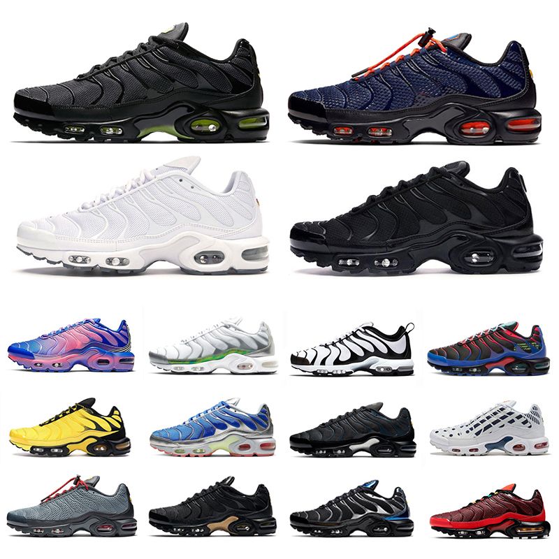 black and white tns mens