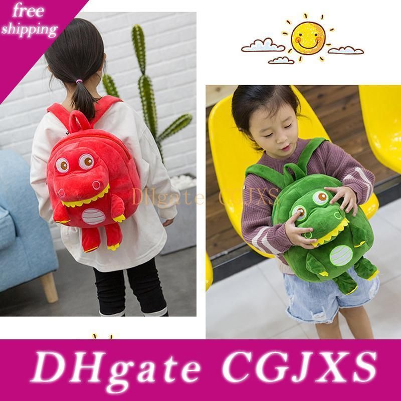 plush dinosaur backpack