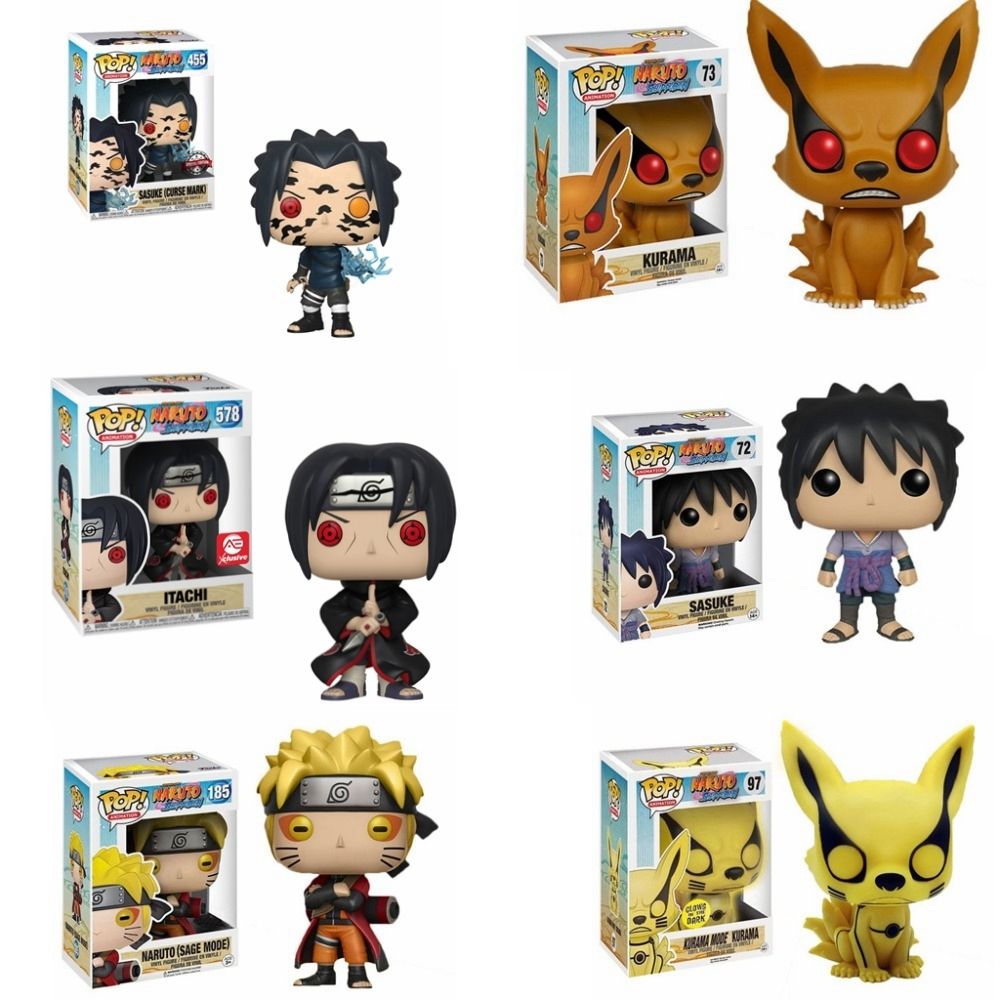 sasuke curse mark pop figure