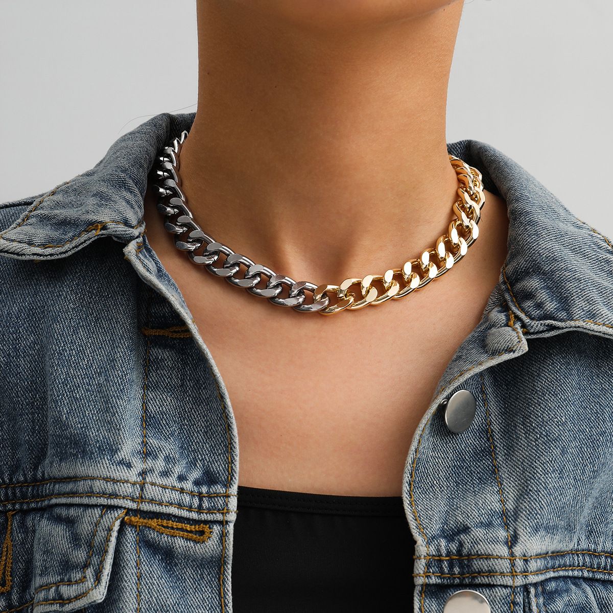 Miami Cuban Thick Short Choker Necklace 