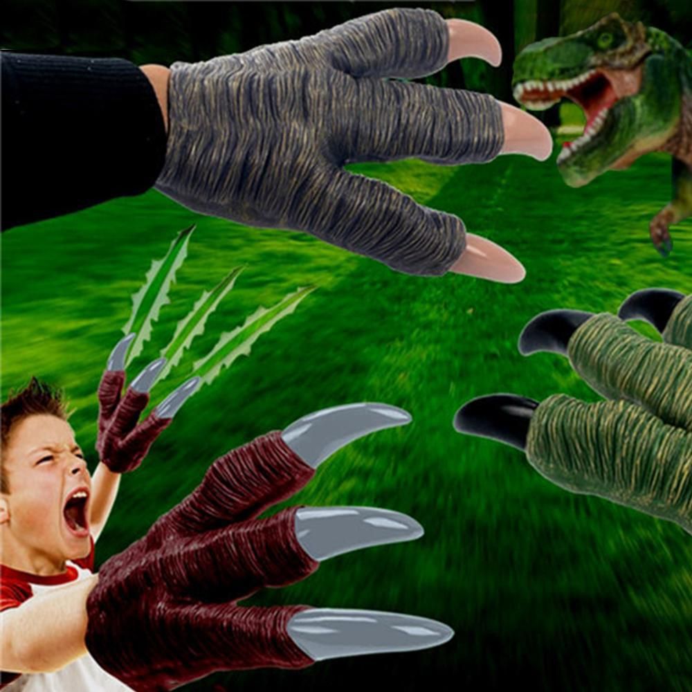 Dinosaurio dinosaurio 1pcs DIY látex artificial Guantes garra juguete modelo Tyrannosaurus Rex Dragón de marionetas Simulación Dinosaurio dinosaurio 1pcs DIY látex artificial Guantes garra juguete modelo Tyrannosaurus Rex Dragón de marionetas Simulación