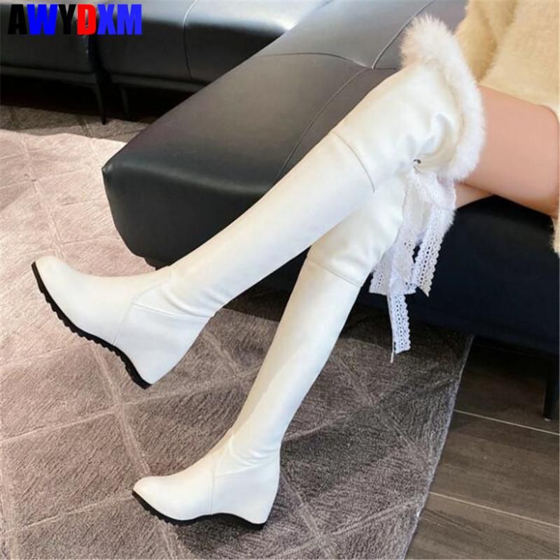 over the knee snow boots