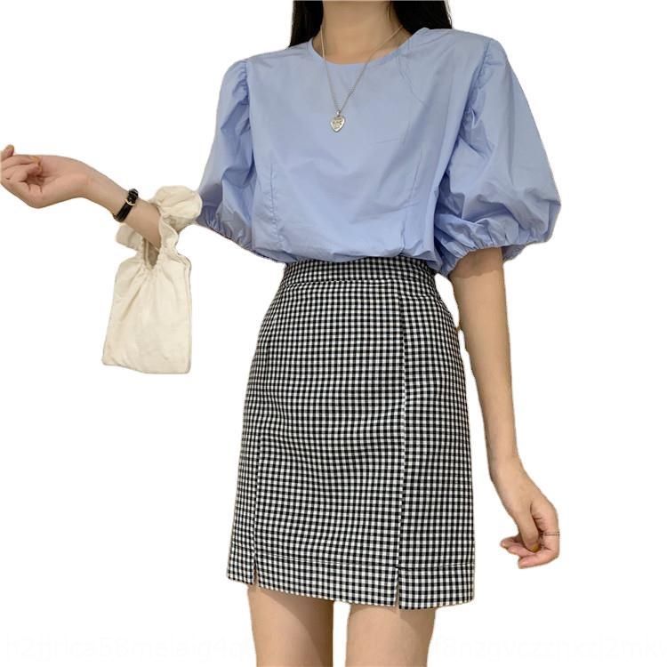 white plaid skirt outfit