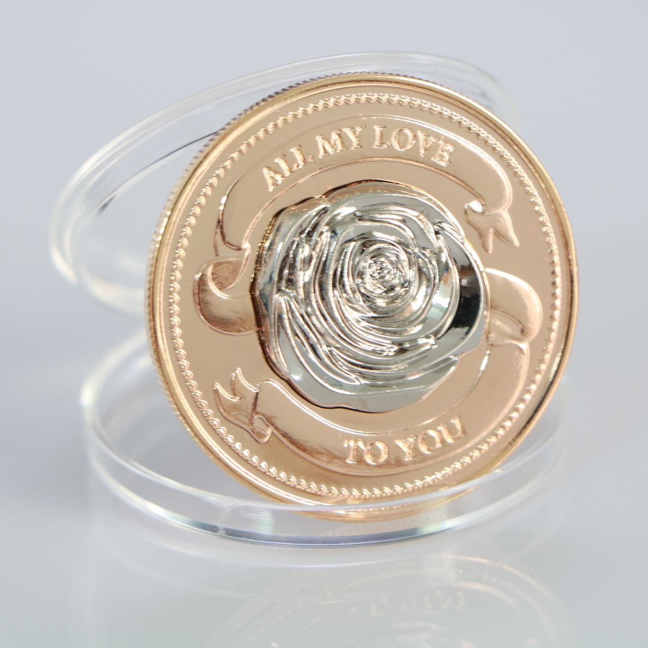 /'Congratulations/' Wedding Gold Plated Commemorative Coin /& Charm GIFT SET //Groom