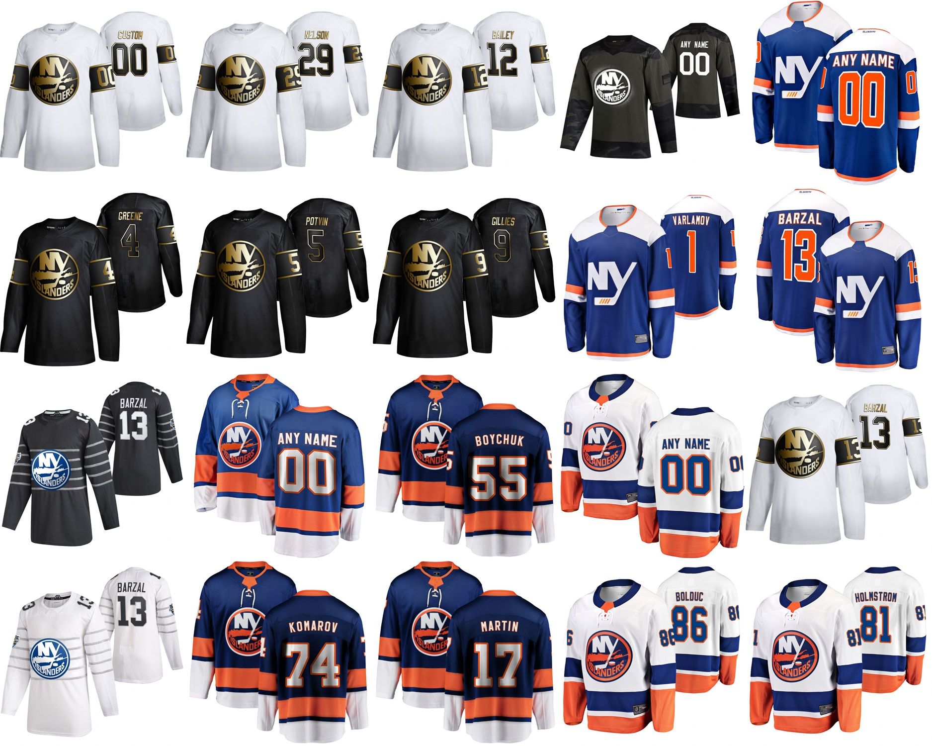 islanders all star jersey 2020
