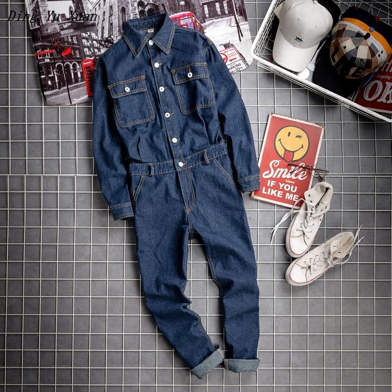 mens one piece work suit