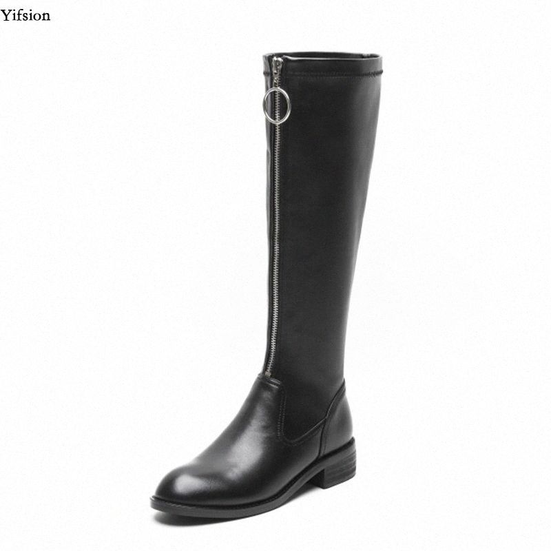black knee high boots size 3