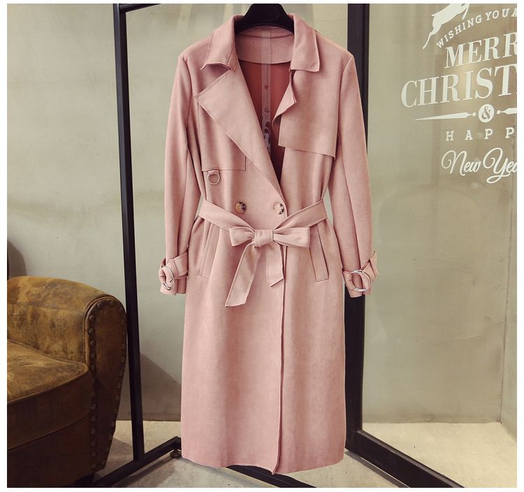 women's plus size suede coats