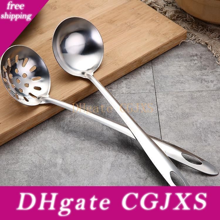 metal soup ladle