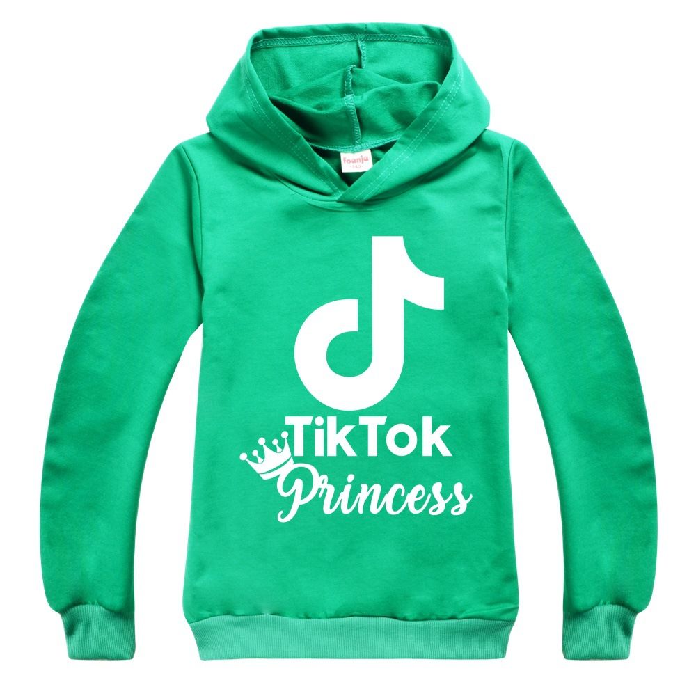 Girl TIK Tok Hoodies Outdoor Sport Sweatshirt Unisex Kids Clothes Outerwear 