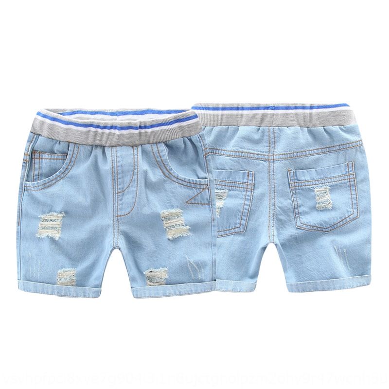 kids ripped jean shorts