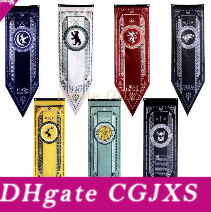 2020 Game Of Thrones House Stark Tournament Banner Flag 45 150cm 11 Styles Outdoor Flags Garden Decorations Outdoor Activities Ooa5382 From Bnmjhg 3 98 Dhgate Com