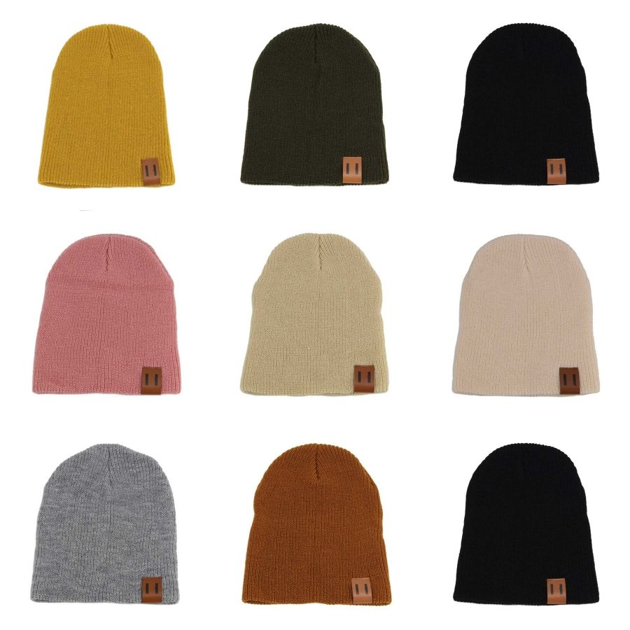 Trendy Apparel Shop Wisconsin Embroidered Winter Folded Long Beanie
